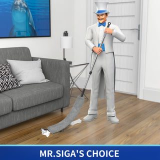 MR.SIGA Flexible Microfiber Long Duster for Gap Cleaning