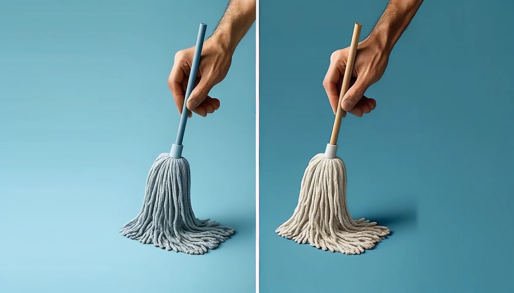String Mops vs. Flat Mops What is the Best Choice? MR.SIGA