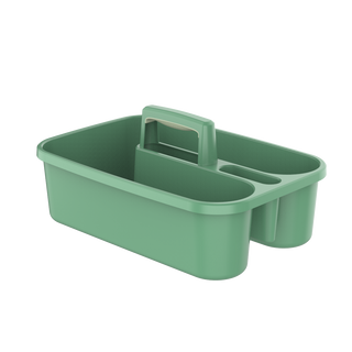 MR SIGA Plastic Multipurpose Cleaning Storage Caddy with Handle,Large
