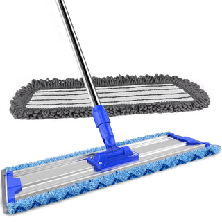 MR.SIGA Mop de microfibra profissional de 18" para limpeza de piso (Art.SJ21684)