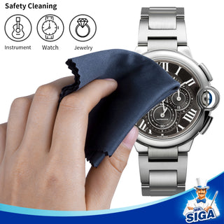 MR.SIGA Premium Microfiber Cleaning Cloths for Lens, Eyeglasses, Screens, Tablets, Glasses