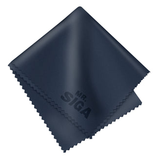 Paños De Microfibra Para Limpieza - Pack De 6 (3 Azules 16x16' Y 3 Grises 6x7'), Para Gafas, Pantallas, Lentes Y Tabletas