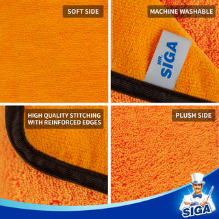 MR.SIGA Professional Premium Microfiber Towels