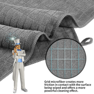 MR.SIGA Paño de limpieza de microfibra, toallas de limpieza de uso múltiple