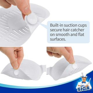 MR.SIGA Silicone Drain Hair Catcher