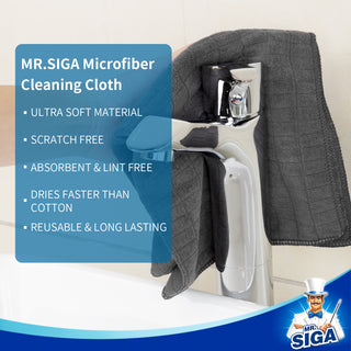 MR.SIGA Paño de limpieza de microfibra, toallas de limpieza de uso múltiple