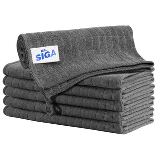 MR.SIGA Chiffon de nettoyage en microfibre, serviettes de nettoyage tout usage