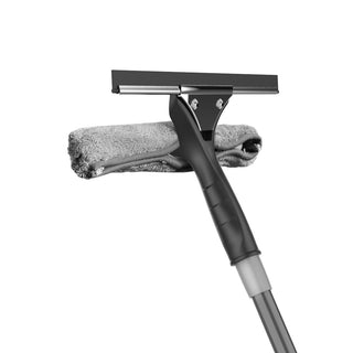 MR.SIGA Window Squeegee Cleaner Tool, 2-in-1 Window Washer Cleaning