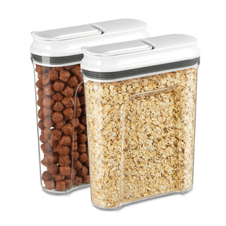 Set dispensador de cereales hermético Pack de 2 - 1.3L/44oz