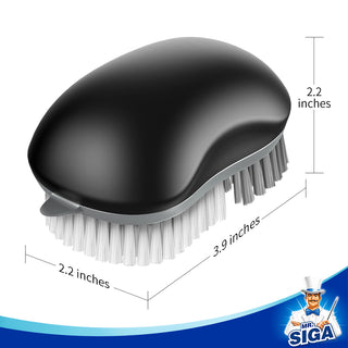 MR.SIGA Fruit and Vegetable Cleaning Brush with Non Slip Comfortable Grip