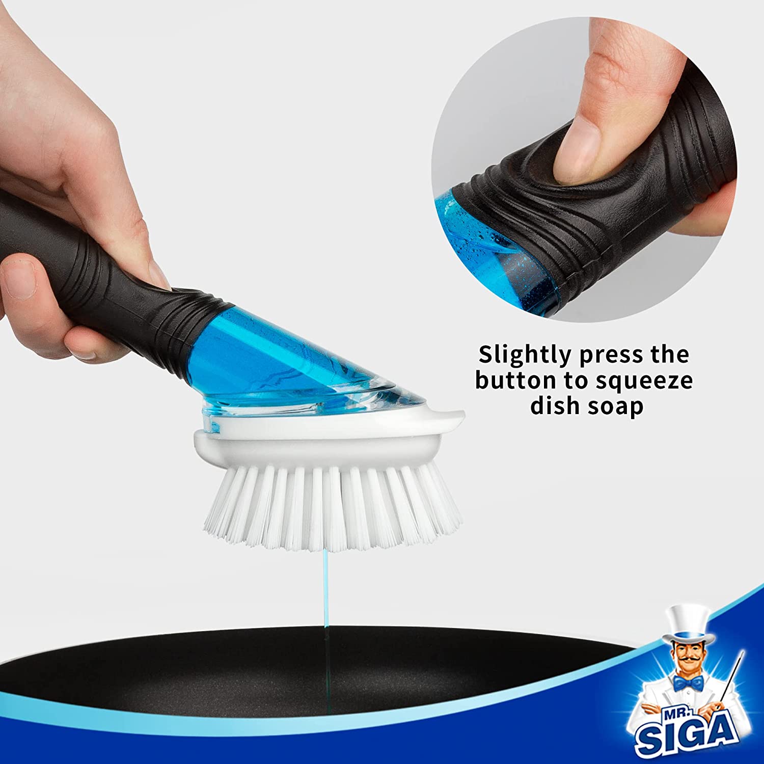 MR.SIGA Dish Brush - Thumbnail 3