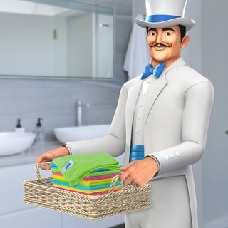 MR.SIGA Microfiber Cleaning Cloth