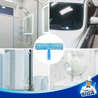 MR SIGA Limpiador de ventanas profesional-aproximadamente 11.8 pulgadas