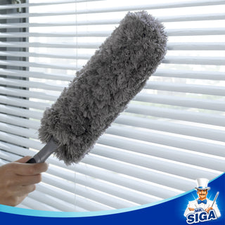 MR.SIGA Plumero de microfibra sin pelusa, plumero lavable para la limpieza del hogar
