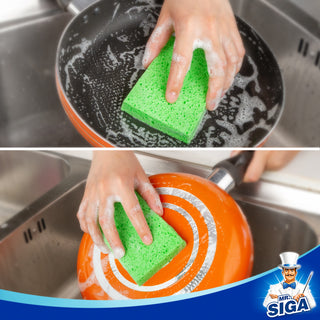 MR.SIGA Éponges anti-rayures pour la vaisselle
