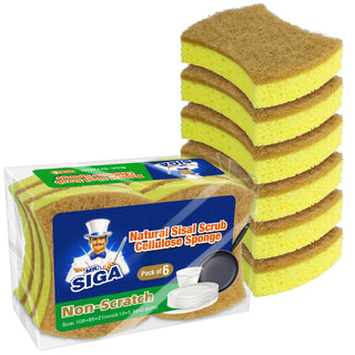 MR.SIGA Non-Scratch Dish Sponges