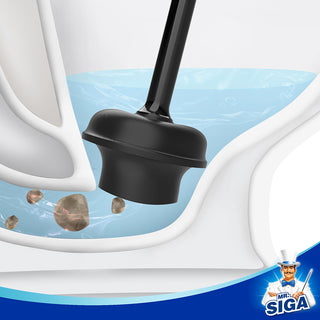 MR.SIGA Piston de toilette avec support