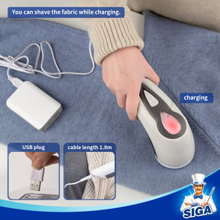 MR.SIGA Lint Remover and Fabric Shaver with 2 Speeds